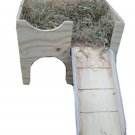 Guinea pig house castle shelter two tiered hutch hideaway playhouse small animal cage furniture