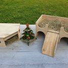 Guinea Pig Corner Play House, Castle and Christmas Tree Feeder
