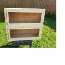 Duoble 2 tier Rabbit Hutch Guinea Pig Run Chinchilla Hedgehog Ferret Cages Home