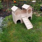 Castle guinea pigs two tiered hideaway manor furniture exercise toy