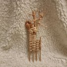 Handwoven 3 Pack Willow Reindeers Toy - Reindeer Willow Toys for Rabbit