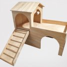 RABBIT House Castle Shelter two tiered Hideout Hideaway Hutch