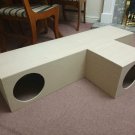 XL Cat House Hutch Tunnel Shelter Hideout Hide Hideaway Playhouse