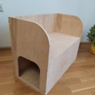 Cat Rabbit house bed hop up bench shelter hideout hide hideaway playhouse