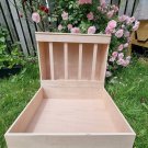 Rabbit hay feeder with sandbox combo small animal buffet kitchen hayrack