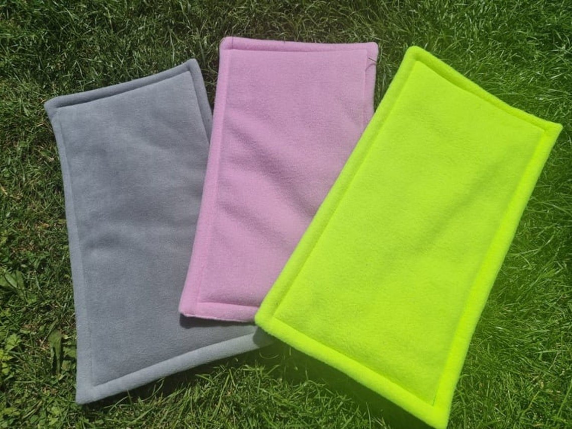 Waterproof soft polar fleece bed cage liner for small animals guinea pigs