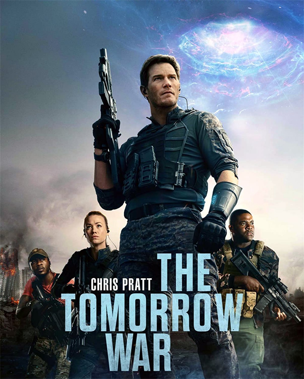 The Tomorrow War DVD - J.K. Simmons - Chris Pratt - Yvonne Strahovski
