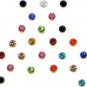 6 PAGE SMALL MULTI COLOR STONE BINDI TIKKA FOR WOMEN AND GIRLS (60 BINDI)
