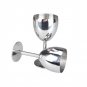 Set Of 2 Great Quality Strong Stainless Steel Wine Glass, FREE SHIPPING
