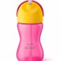 Philips Avent BPA Free Straw Cup Baby Water Bottol,300ml(12M+), Color May Vary