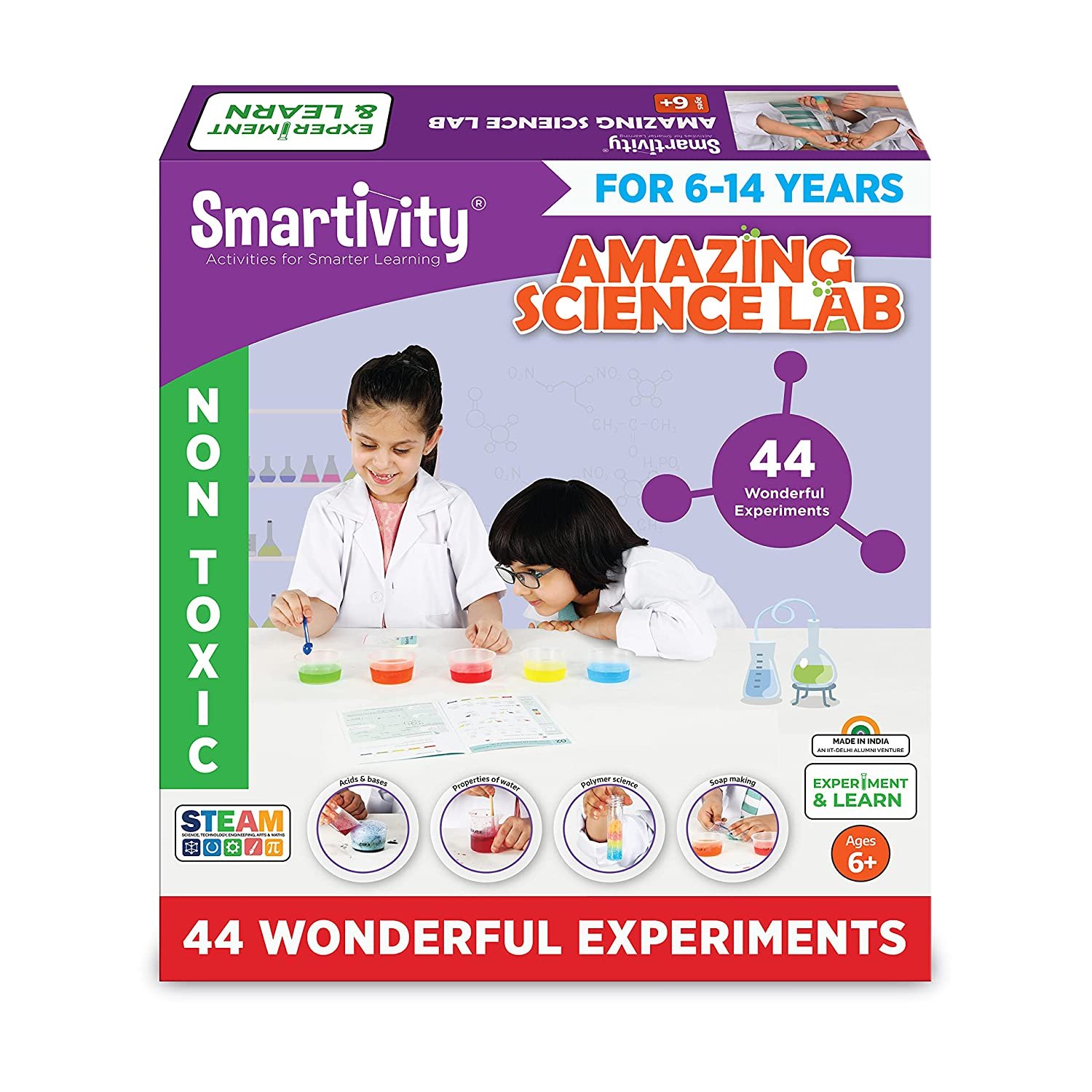 Amazing Science Experiment Educational Fun Toy For Kids, Its Safety, 6-14 Years