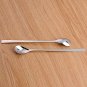 Long Handle Mixing Spoon For Coffee,Tea, Ice Cream & Other Dessert, 9" x 6 Pcs