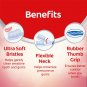 Colgate Sensitive+ Ultra Soft Toothbrush For Sensitive Teeth,  4 x Pack Of 4