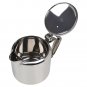 Stainless Steel Tea Coffee Serving Pot With Handle, Tea Coffee Kettle, 360 ml