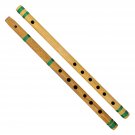 Bamboo Flute Bansuri For Kids, Fipple & Transverse, Set of 2