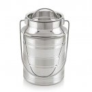 Stainless Steel Milk / Ghee / Oil Container Can Pot Storage With Lid, 1.5 Ltr