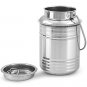 Stainless Steel Milk / Ghee / Oil Container Can Pot Storage With Lid, 1.5 Ltr