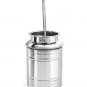 Stainless Steel Milk / Ghee / Oil Container Can Pot Storage With Lid, 1.5 Ltr