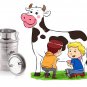 Stainless Steel Milk / Ghee / Oil Container Can Pot Storage With Lid, 1.5 Ltr
