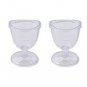 Eye Wash Cup, Transparent, Easy & Comfortable To Use Eye Cleaning Clean Set Of 2