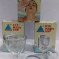 Eye Wash Cup, Transparent, Easy & Comfortable To Use Eye Cleaning Clean Set Of 2