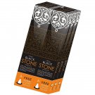 Darshan Black Stone Incense  Agarbatti , 90g x Pack Of 10 ( 600 Incense Sticks )
