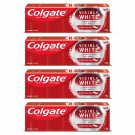 Colgate Visible White Teeth Whitening Toothpaste, Stain Removal,100g x 4 Pack