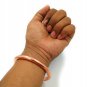 Thick Copper Rounded Adjustable Cuff Bracelet For Men Fashion, 100% Pure Copper