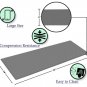 Yoga Mat Non Slip Super Soft Sweat Absorbent Quick Drying, 6mm , 72'' x 24''