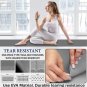 Yoga Mat Non Slip Super Soft Sweat Absorbent Quick Drying, 6mm , 72'' x 24''
