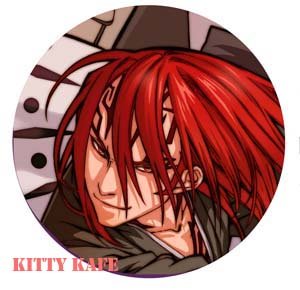 Pin Badge/Button Bleach: Renji (Haili)