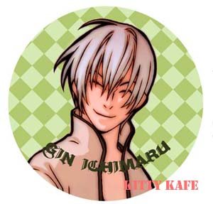 Pin Badge/Button Bleach: Gin (Haili)