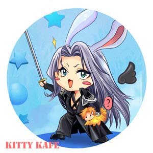 Pin Badge/Button Final Fantasy 7: Sephiroth (Angel)