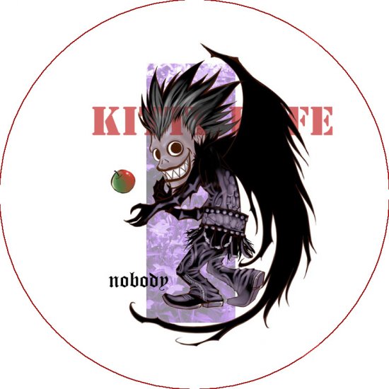Pin Badge/Button Death Note: Ryuk