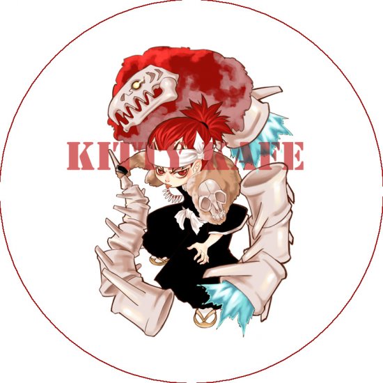 Pin Badge/Button Bleach: Renji (Zen)