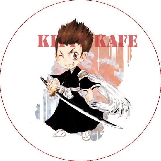 Pin Badge/Button Bleach: Isshin (Zen)