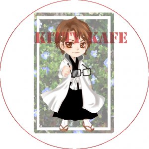 Pin Badge/Button Bleach: Aizen (Zen)