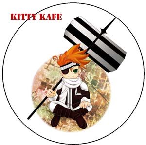 Pin Badge/Button D, Gray-man: Lavi (Yo)