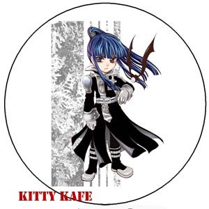 Pin Badge/Button D. Gray-man: Kanda (Zen)