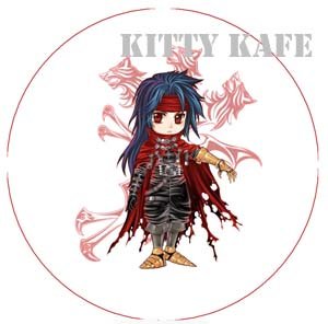 Pin Badge/Button Final Fantasy 7: Vincent DoC Ver. (Zen)