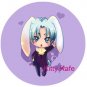 Pin Badge/Button Gyakuten Saiban/Phoenix Wright: Miles/Mitsurugi (Angel)