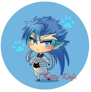 Pin Badge/Button Bleach: Grimmjow (Angel)