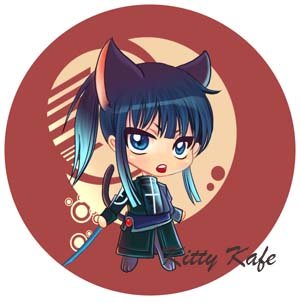 Pin Badge/Button D. Gray-man: Kanda (Angel)
