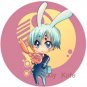 Pin Badge/Button D. Gray-man: Allen (Angel)