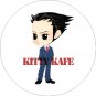Pin Badge/Button Gyakuten Saiban/Phoenix Wright: Phoenix/Naruhodo (Ice Tree)
