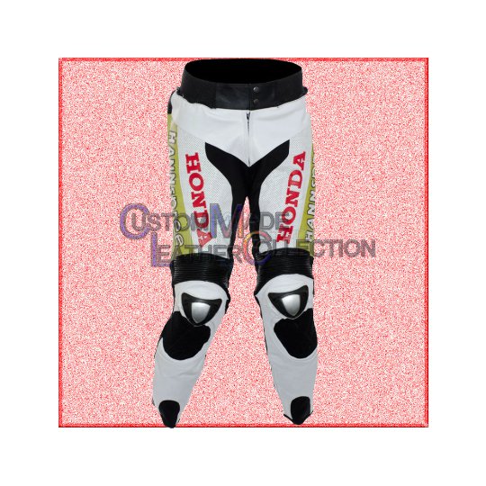 HONDA Hansspree Biker Leather Pant/Men Biker Leather Pant