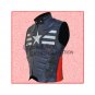 Captain America Leather Replica Vest