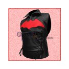 Batman Arkham Knight Black Leather Vest