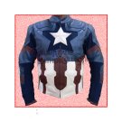 Age Of Ultron Biker Leather Jacket/Captain America Biker Leather Jacket