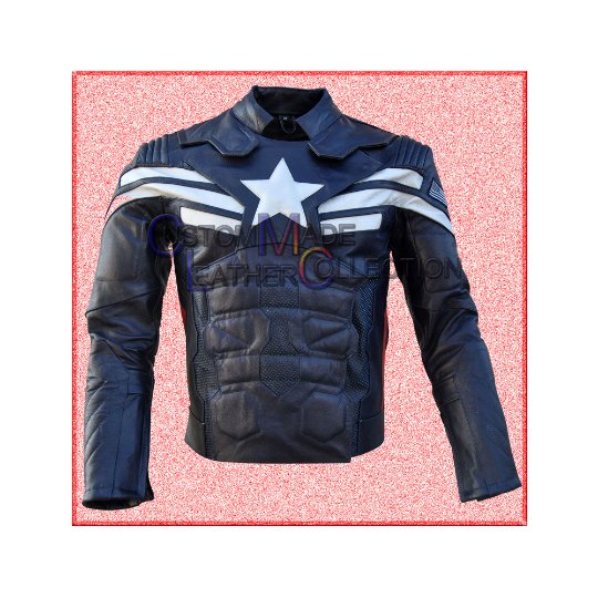 Captain America New Stylish Leather jacket